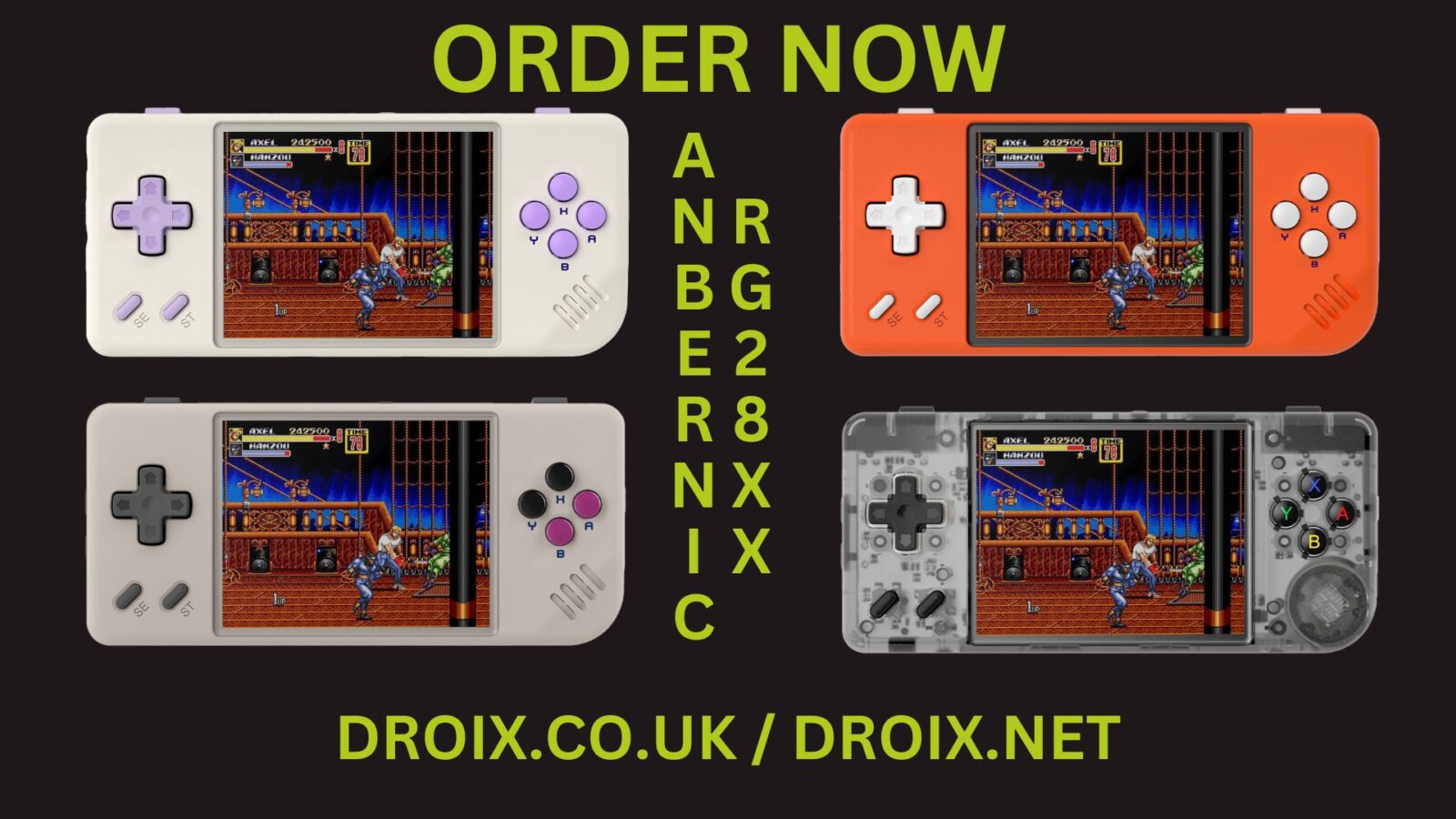 Anbernic RG28XX pre-orders
