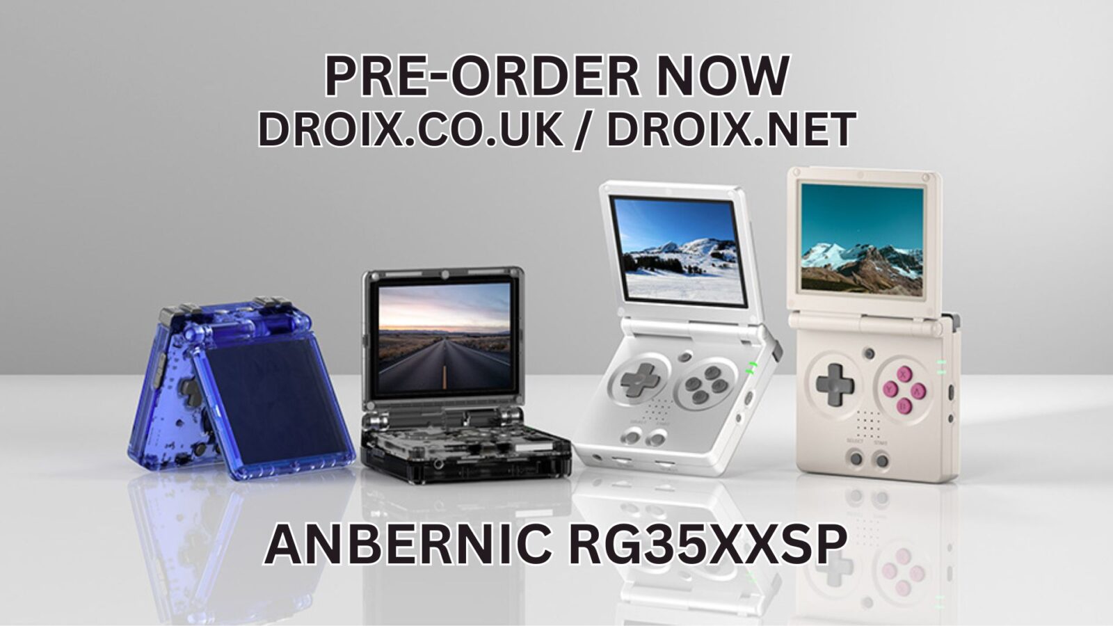 Anbernic RG35XXSP pre-orders