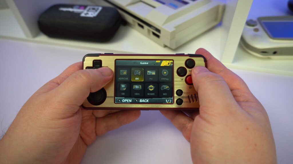 Miyoo A30 Native Emulator Menu