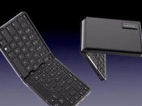 Foldable Keyboard PC from Ling long