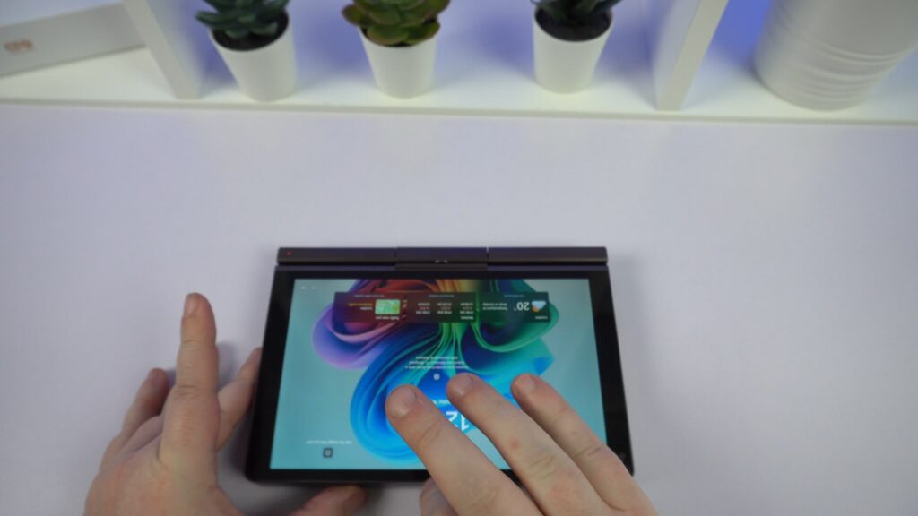 So wechseln Sie in den Tablet-Modus