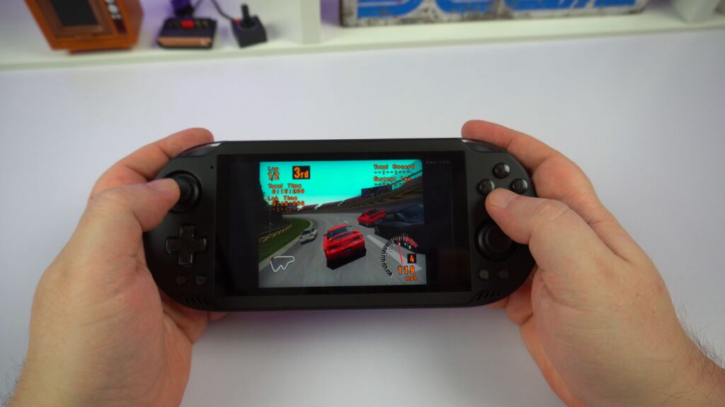 Gran Turismo upscaled to 1080P on DuckStation