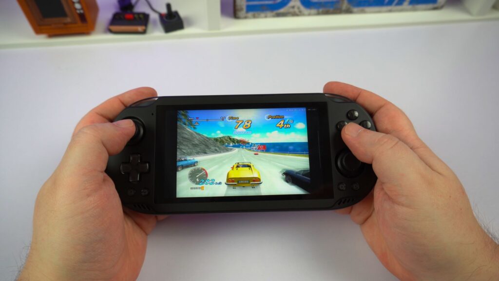 OutRun 2006 on AetherSX2 looks great upscaled!
