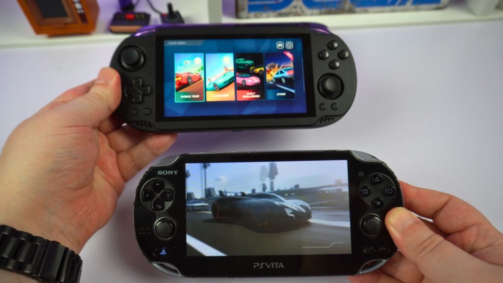 AYN Odin 2 Mini Pro compared with Sony Vita