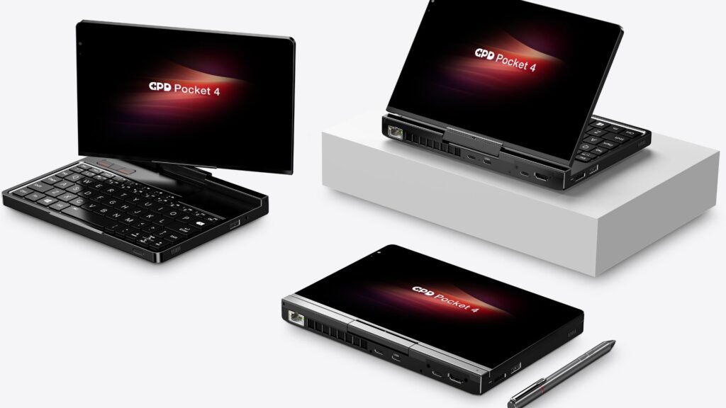 Конфигурации на дисплея на GPD Pocket 4