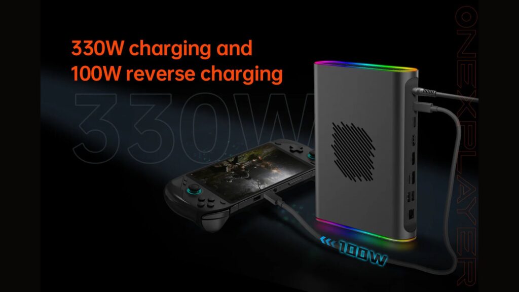 ONEXPLAYER ONEXGPU 2 charging