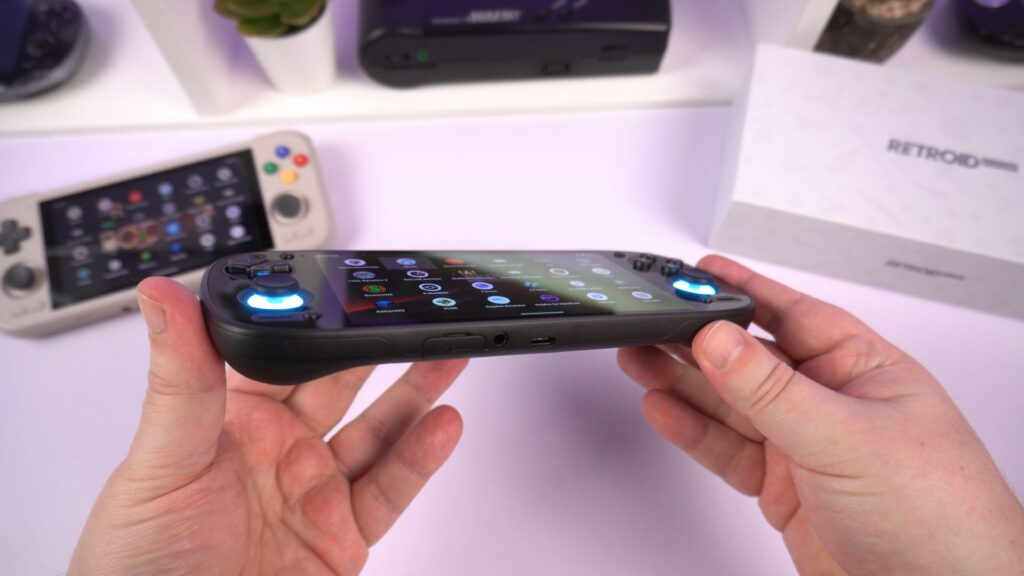 Retroid Pocket 5 Vieno lakšto stiklo priekis
