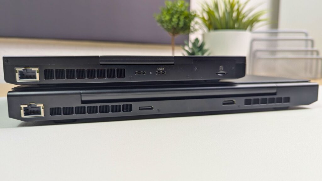 GPD Duo and GPD Pocket 4 Back View