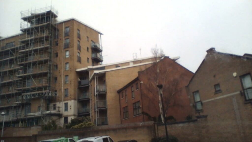 A gloomy day in London
