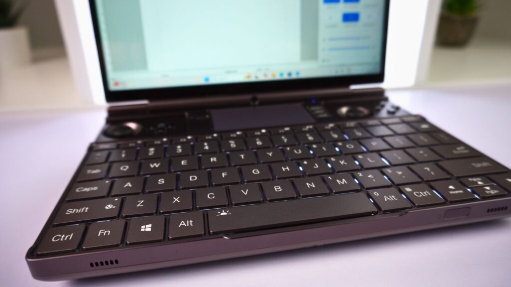 GPD WIN MAX 2 2025 Keyboard Close Up