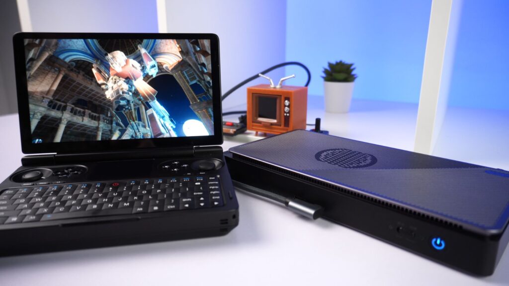 GPD WIN MINI 2025 with GPD G1 eGPU