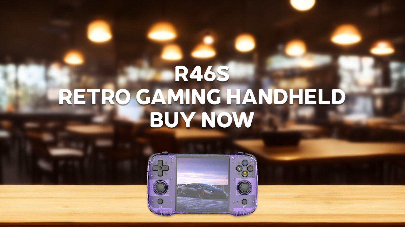 R46S handheld gaming console