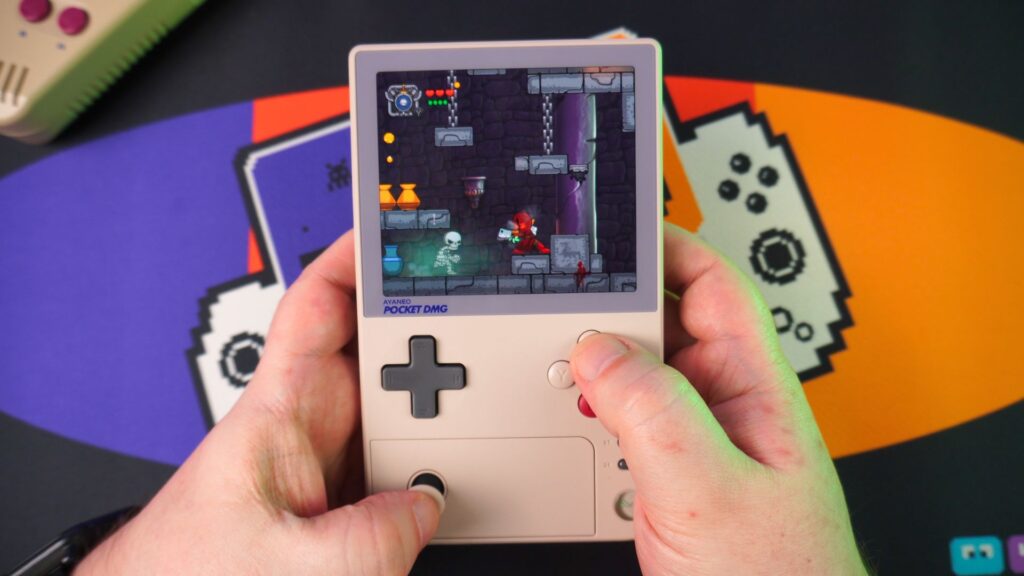 "Android" žaidimai su AYANEO Pocket DMG