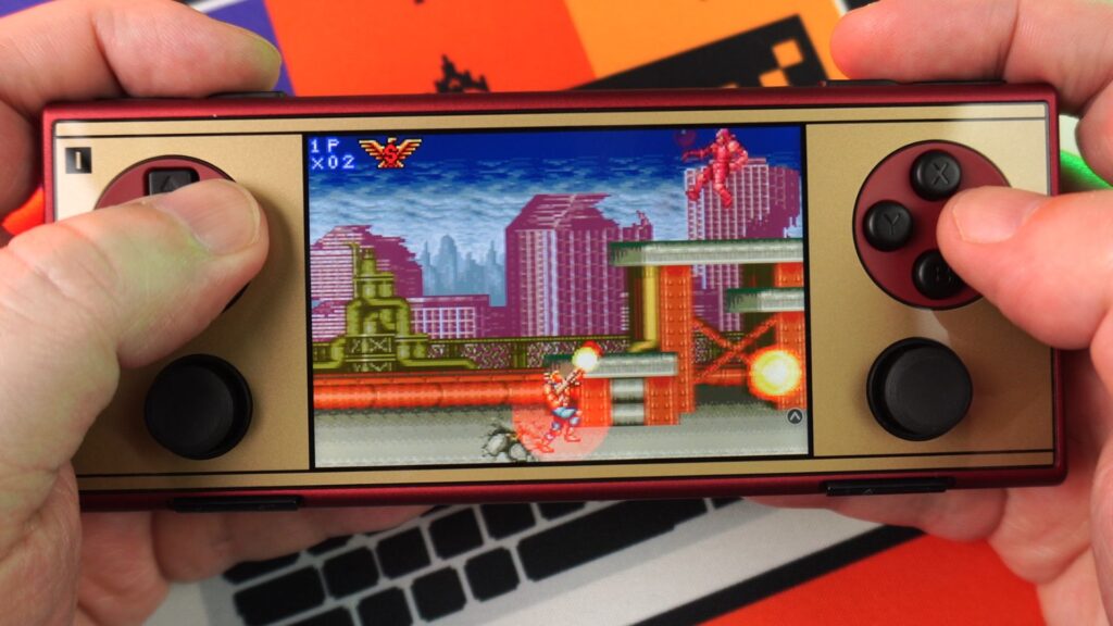 beeldschermoptimalisatie voor retro gaming