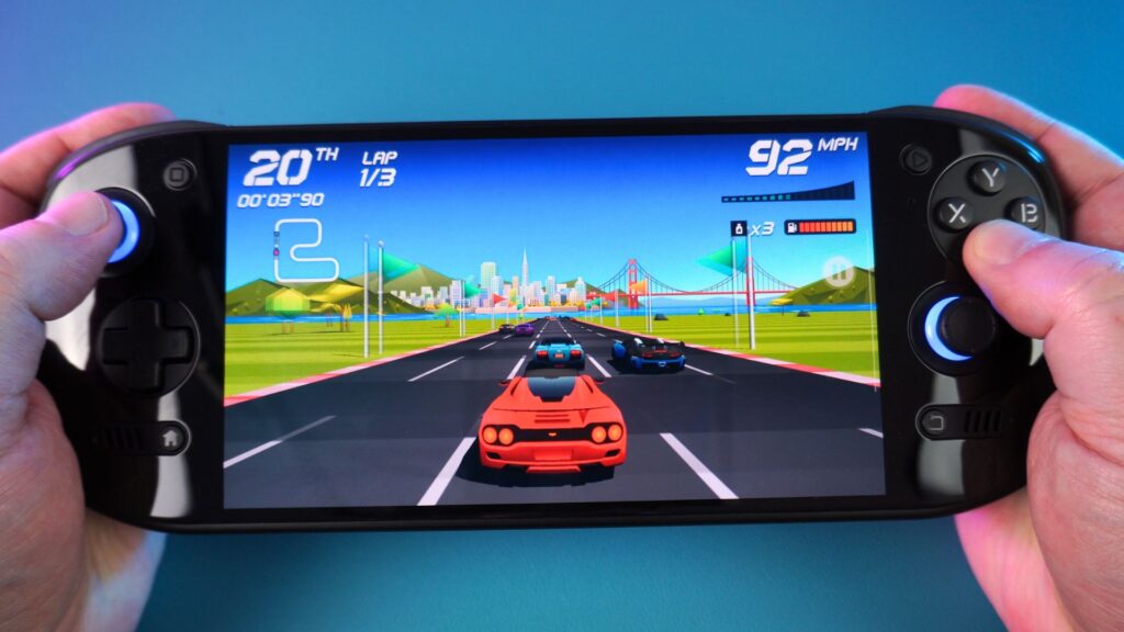 Horizon Chase on the AYN Odin2 Portal