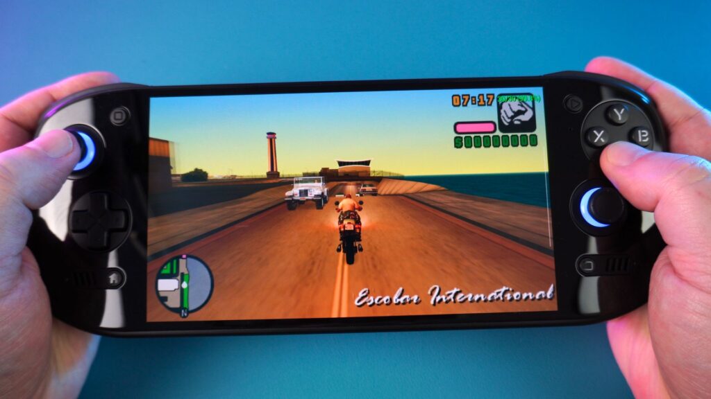 PPSSPP emuliatorius AYN Odin2 portale