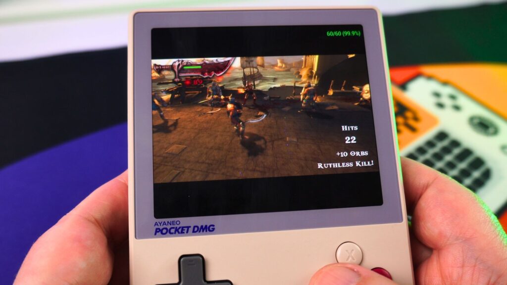 PSP emuliatorius AYANEO Pocket DMG