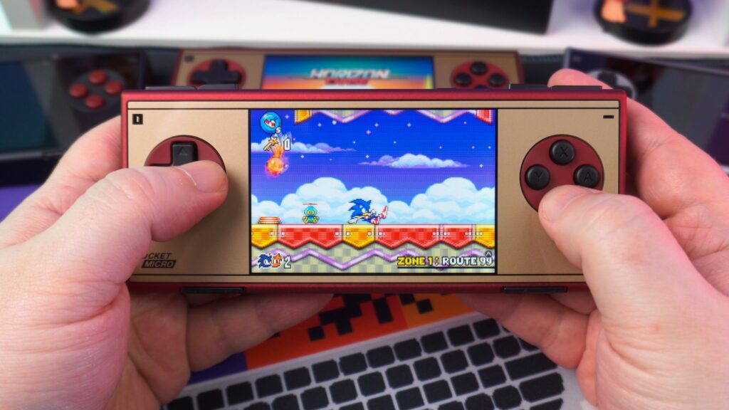 GBA emuliacija "AYANEO Pocket Micro Classic