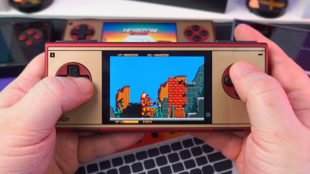 "Genesis/Mega Drive" emuliacija "AYANEO Pocket Micro Classic