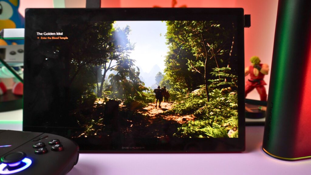 Indiana Jones with the ONEXPLAYER ONEXGPU 2