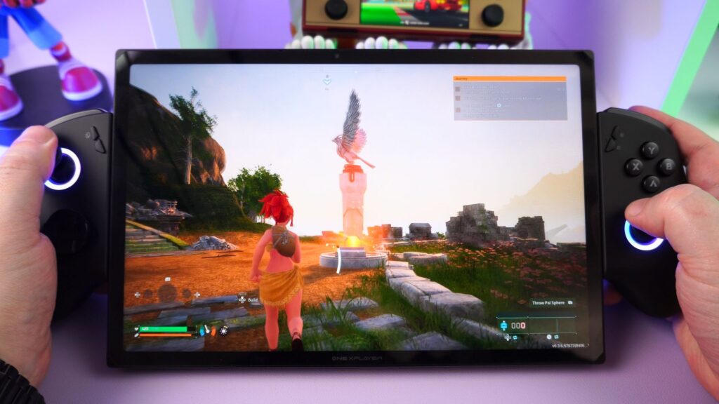 Palworld na zařízení ONEXPLAYER X1 Pro