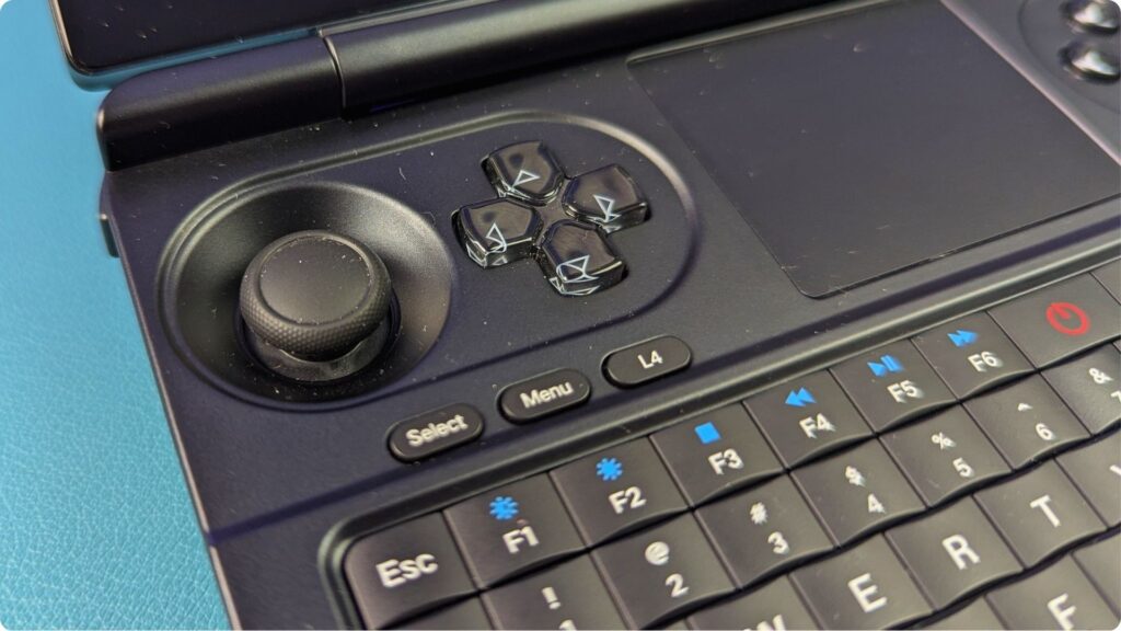 GPD WIN Mini 2025 valdikliai