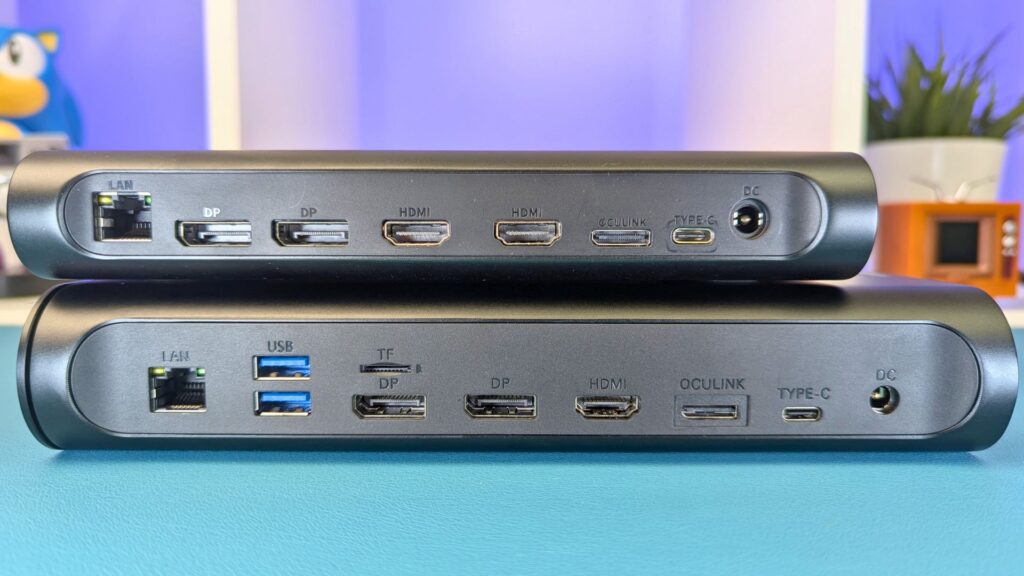 ONEXGPU 1 and 2 Ports