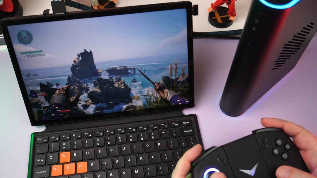 ONEXGPU 2 (z ONEXPLAYER X1 PRO) z nameščenim programom Avowed