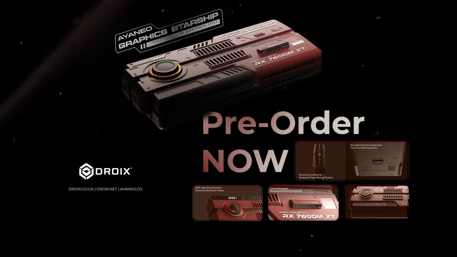 AYANEO AG01 Starship pre-order