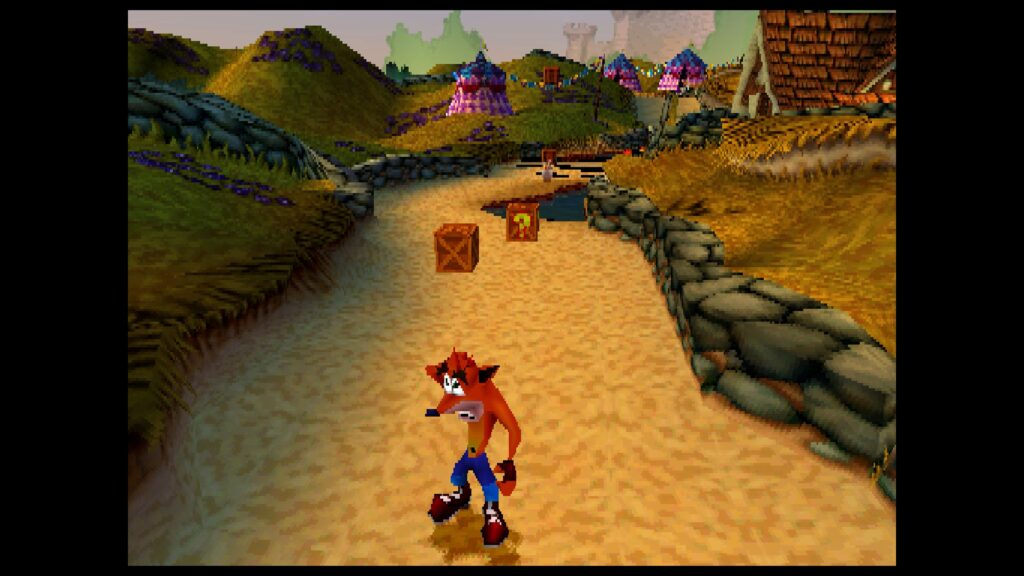 Crash Bandicoot Warped - Oorspronkelijke instellingen