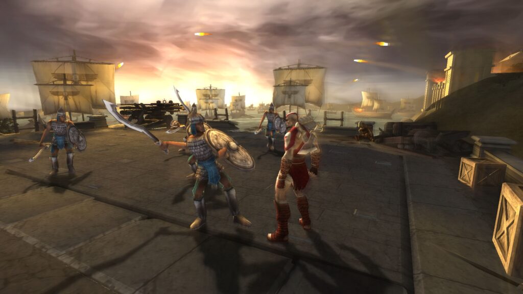 God of War - 4x PSP a 16x anizotropní filtrování a další funkce