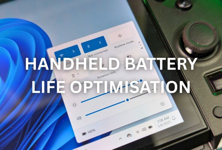 Handheld Battery Life Optimisation