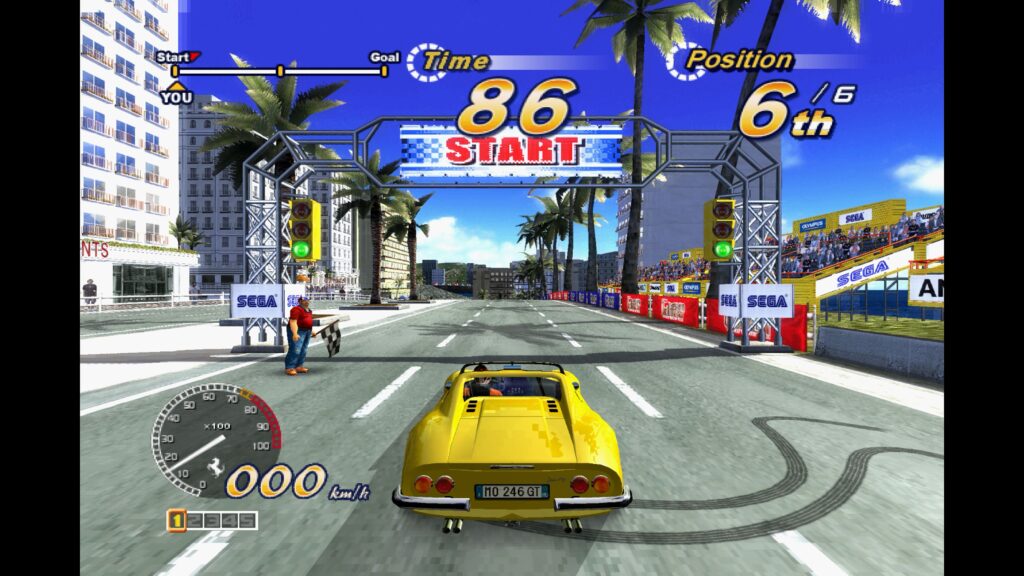 OutRun - 3x opgeschaald