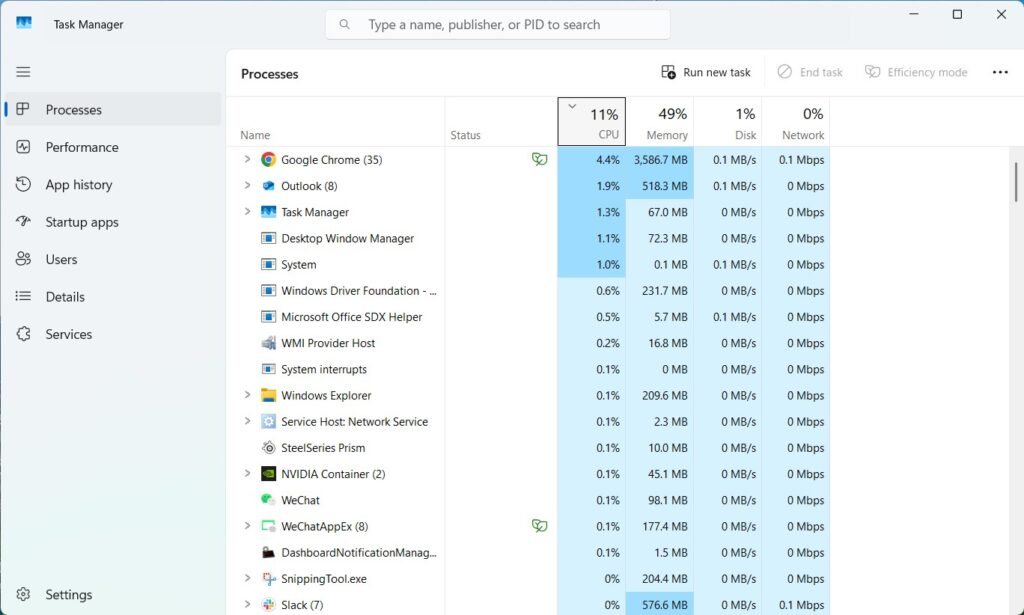 Windows Task Manager