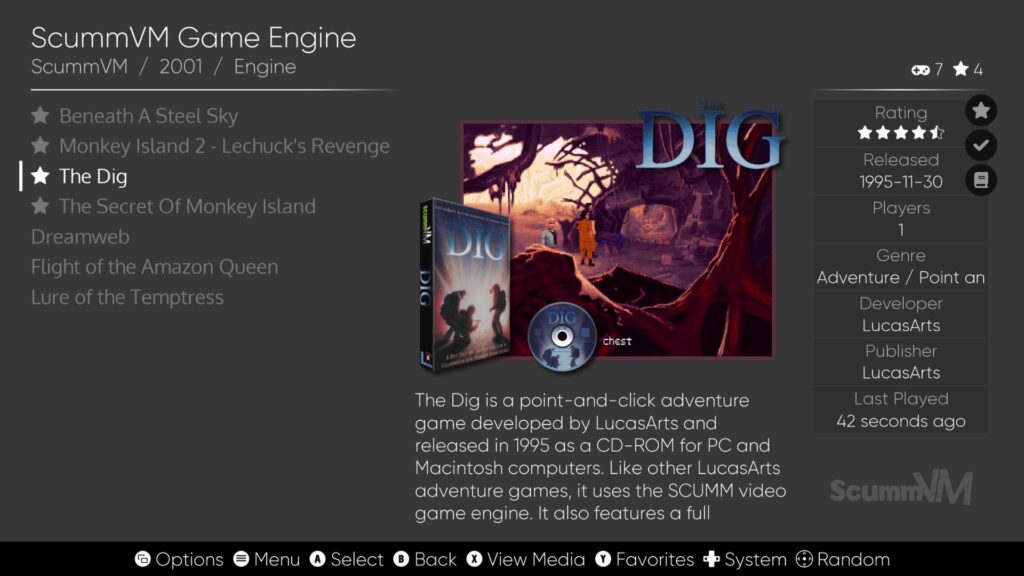 ES-DE pe PC