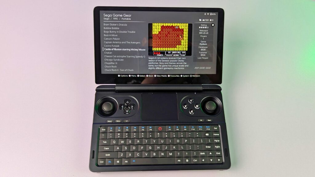 ES-DE pe GPD WIN Mini 2025