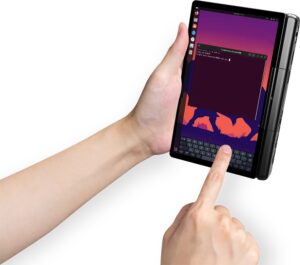 Modalità tablet GPD MicroPC 2