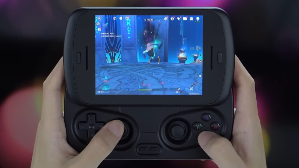 Genshin Impact (игра за Android), работеща на Anbernic RG Slide