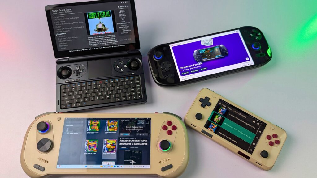 Doar patru dintre numeroasele front-ends retro pentru PC și Android