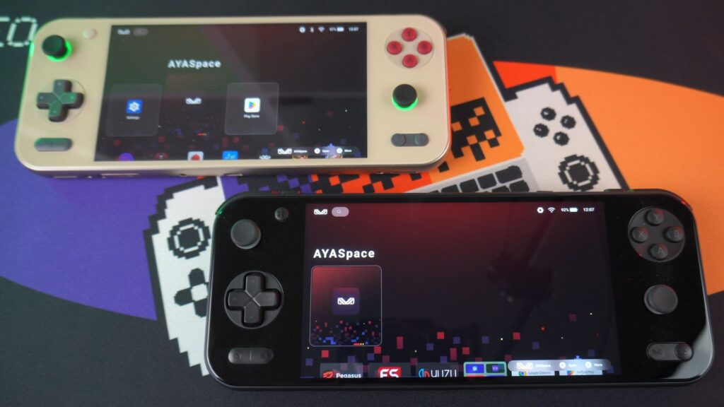 AYANEO Pocket S2 apžvalga - Retro ir juodi modeliai