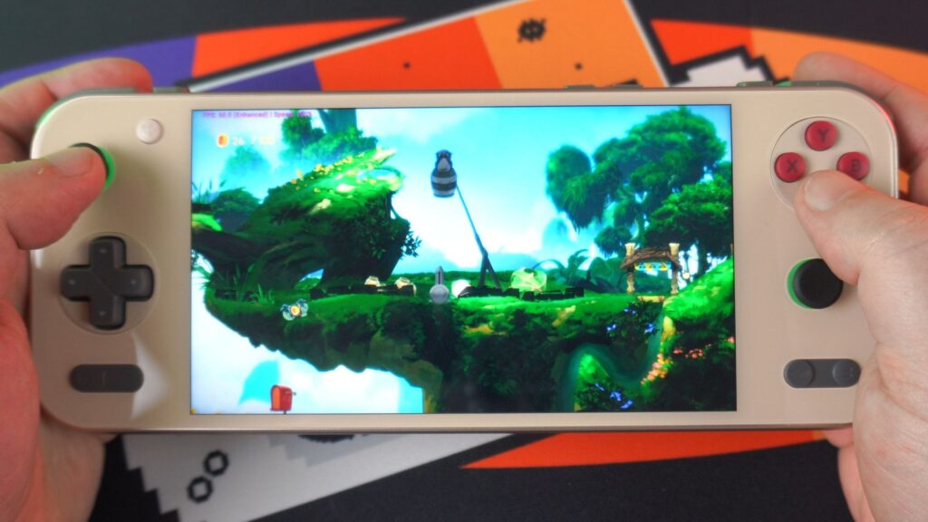 "Eden" emuliatorius "Youkus Island Express" veikia "AYANEO Pocket S2