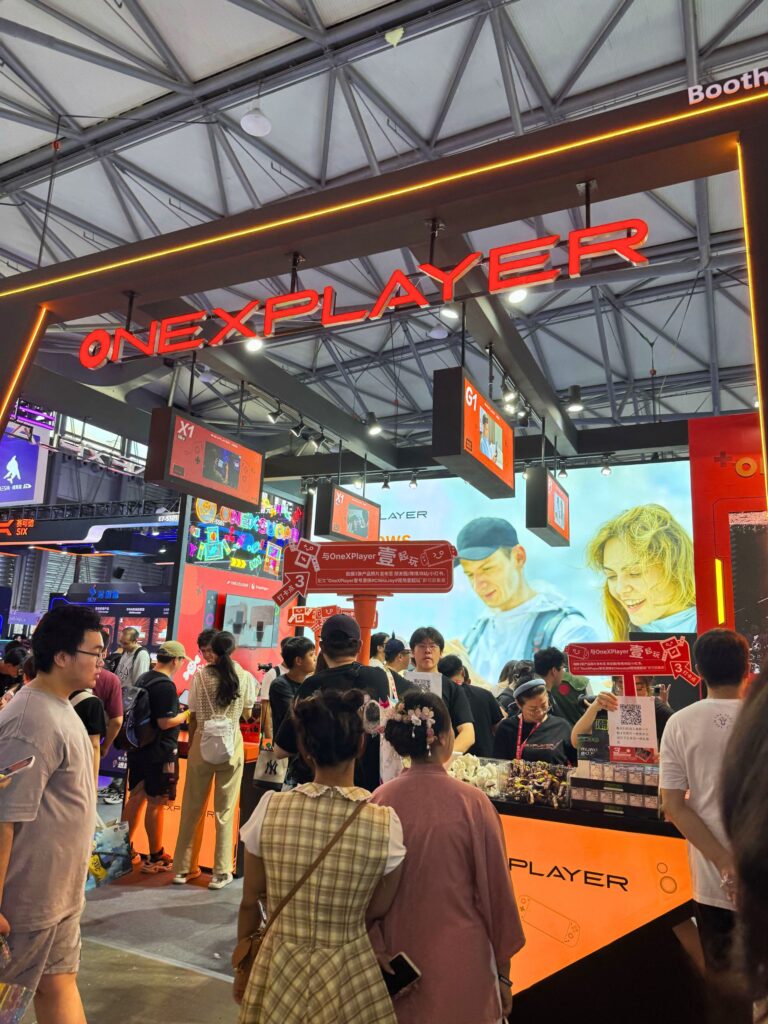 ChinaJoy 2025 ONEXPLAYER Stand