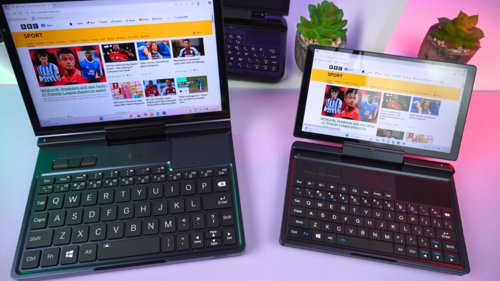 Primerjava GPD Pocket 4 in MicroPC 2