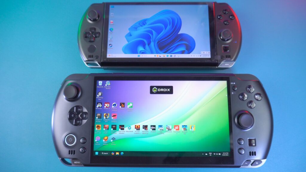 Primerjava velikosti GPD WIN 4 in GPD WIN 5