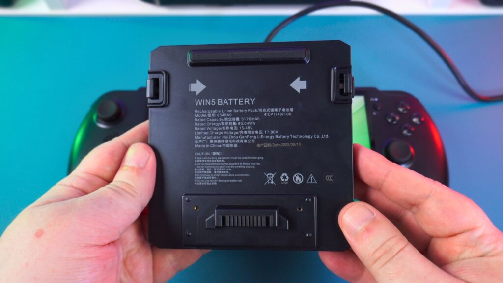 GPD WIN 5 akumulators