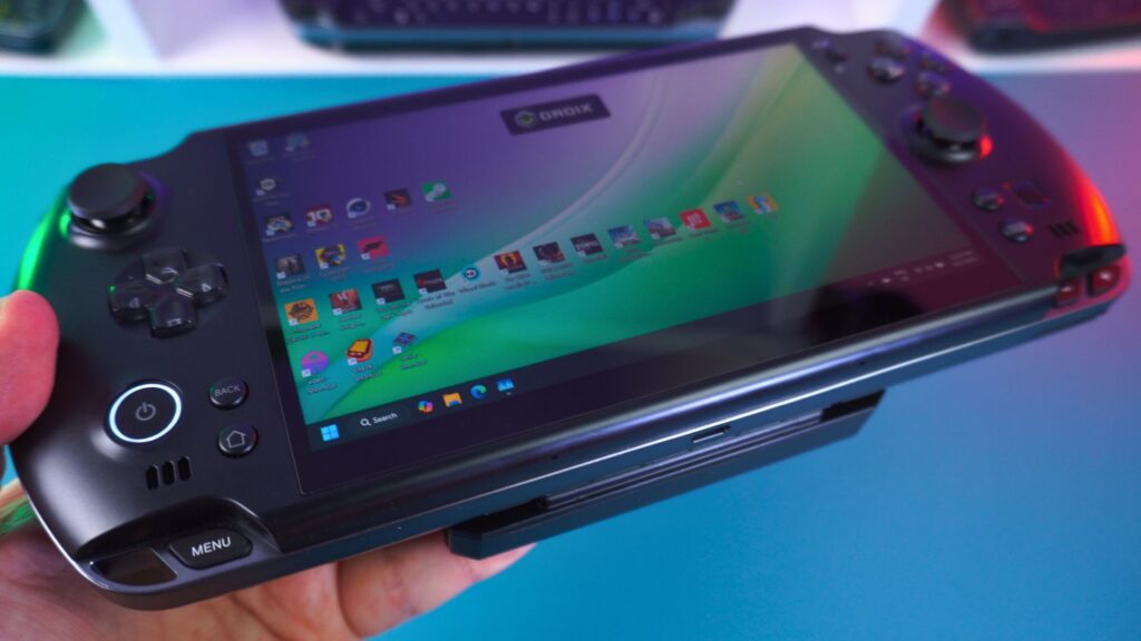 GPD WIN 5 Pogled s spodnje strani