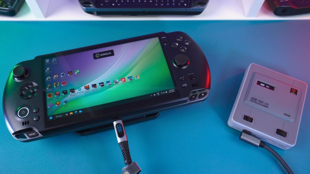Polnjenje napajalne banke GPD WIN 5