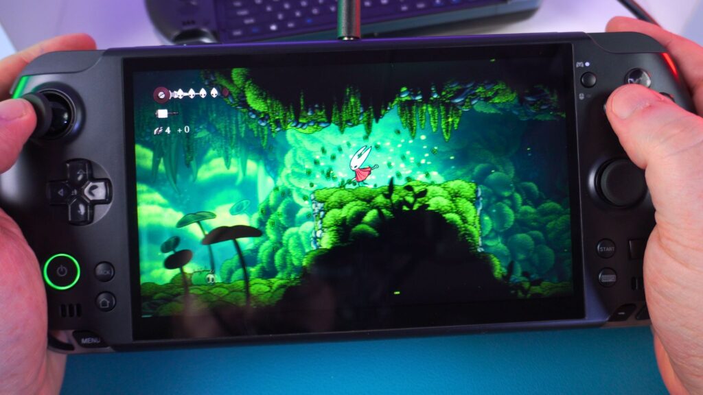 Hollow Knight Silksong na GPD WIN 5