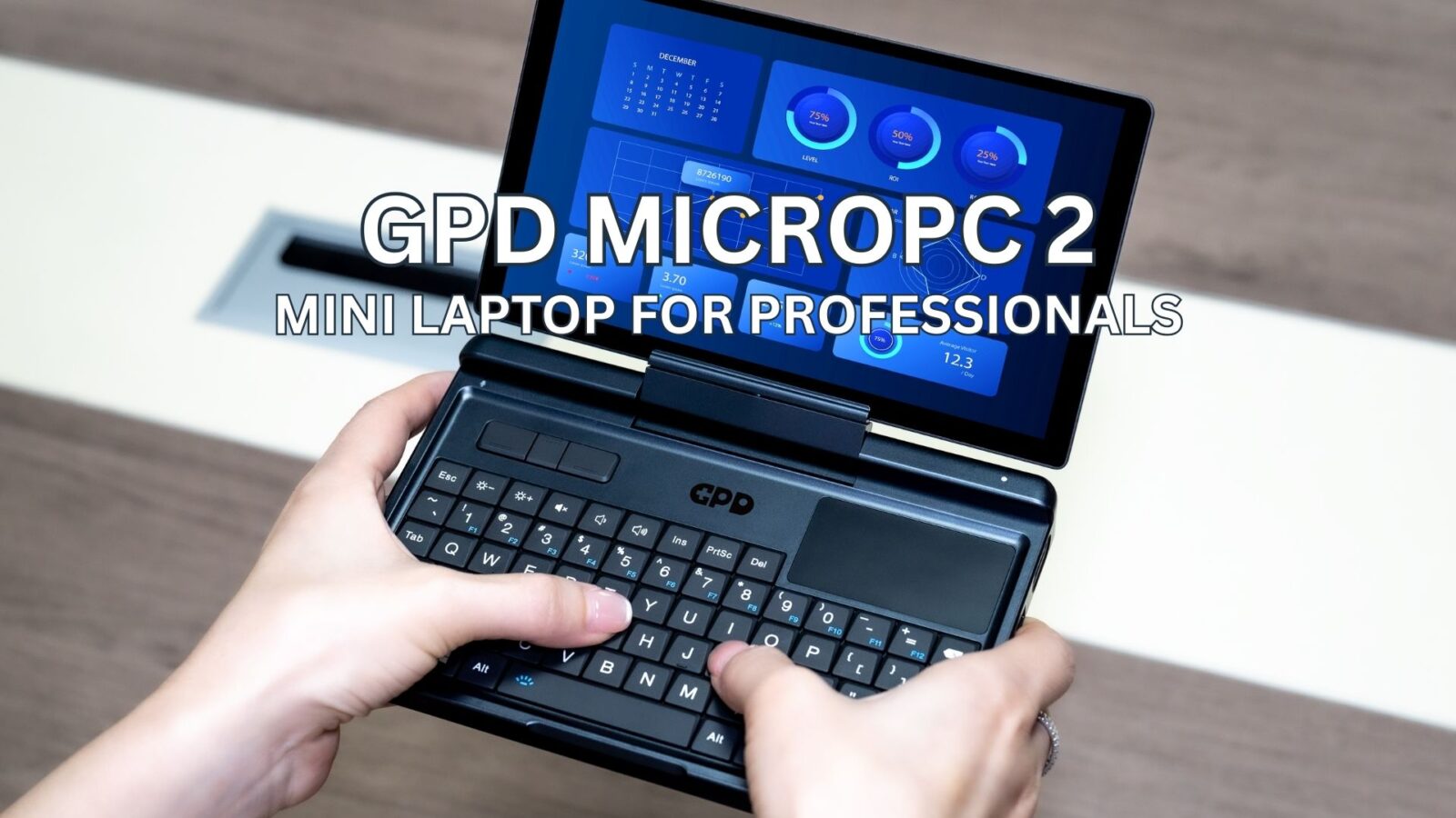 GPD MicroPC 2 Mini Laptop for professionals
