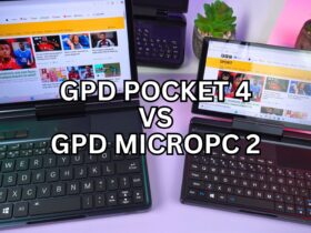 GPD Pocket 4 vs GPD MicroPC 2